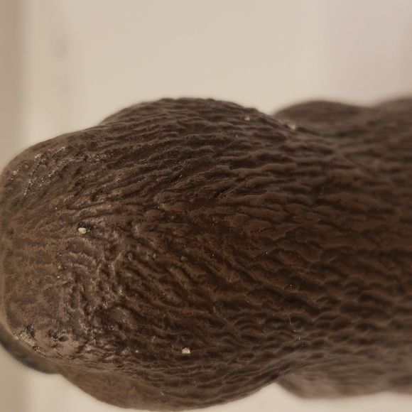 UNBRANDED Ceramic Ground Hog 2"w x 4"h brown black hands and spout - Picture 7 of 10